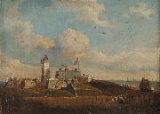 John Berney Ladbrooke Southsea Castle oil painting reproduction
